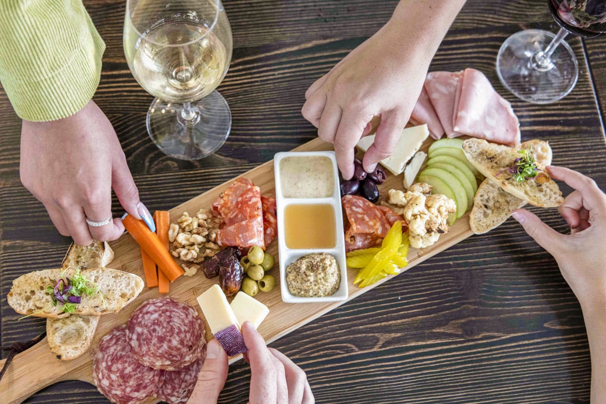 WineCheeseHands-1470 Charcuterie Board